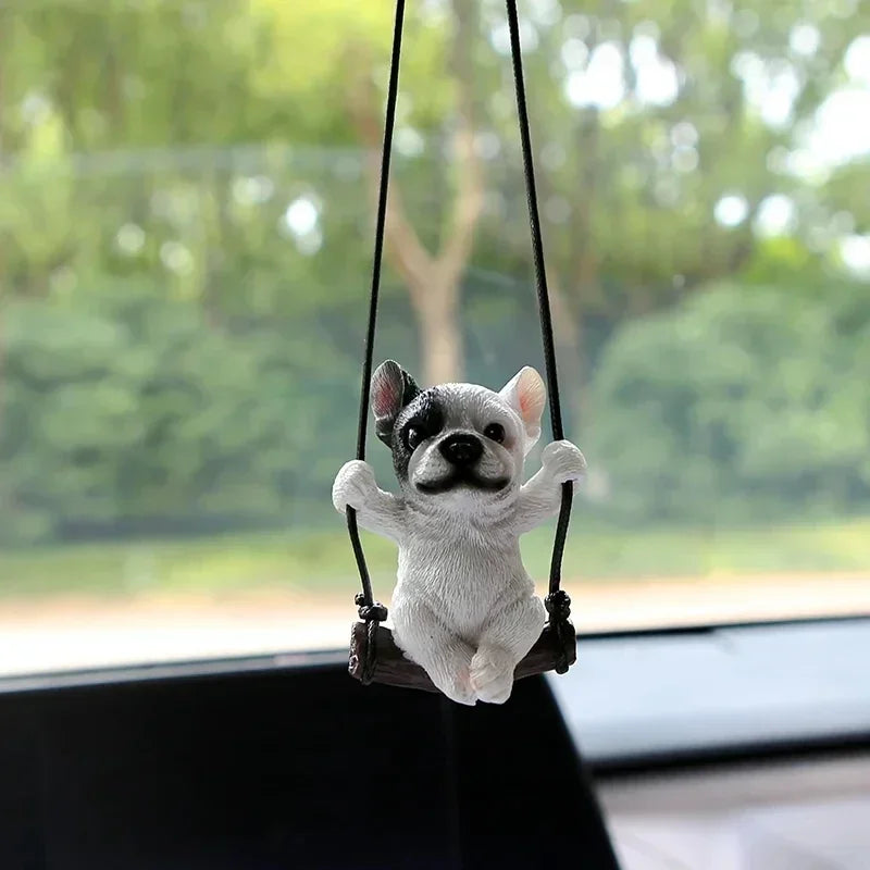 Car decoration cute shaking head dog cartoon doll cute pet car creative doll decoration girl car decoration birthday