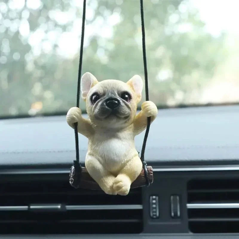 Car decoration cute shaking head dog cartoon doll cute pet car creative doll decoration girl car decoration birthday