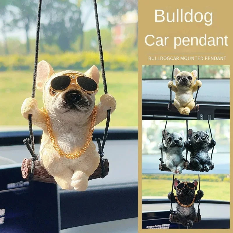 Car decoration cute shaking head dog cartoon doll cute pet car creative doll decoration girl car decoration birthday