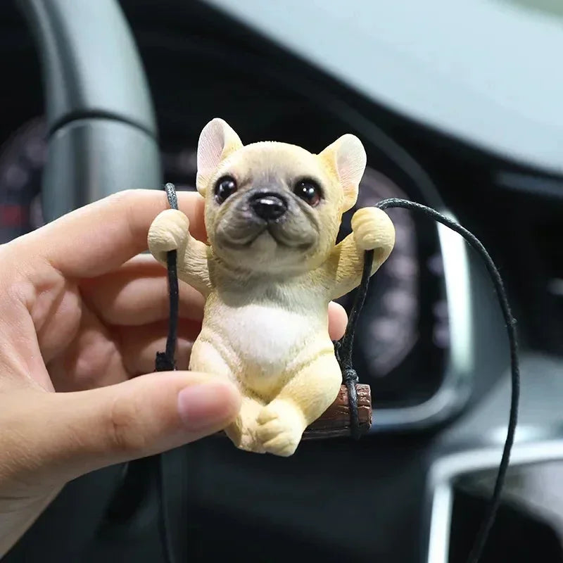Car decoration cute shaking head dog cartoon doll cute pet car creative doll decoration girl car decoration birthday